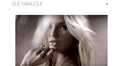 Desktop Screenshot of eliemaalouf.com